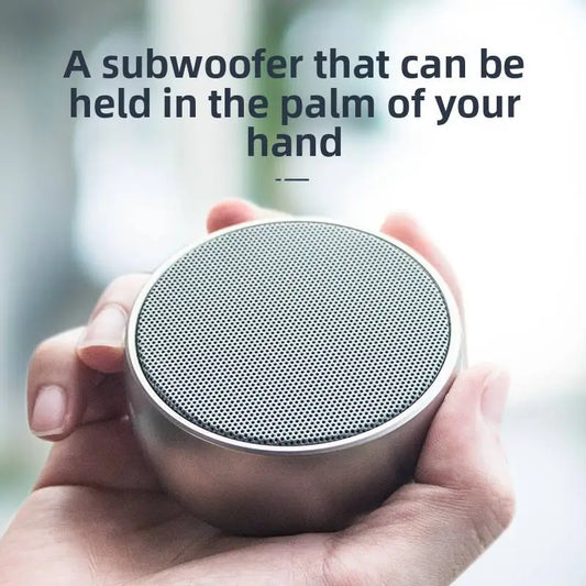 Simple Color Metal Design Promotion Gift 5W Portable Outdoor/Indoor Pocket Wireless MINI Size USB TF for 5.3 Party Speaker
