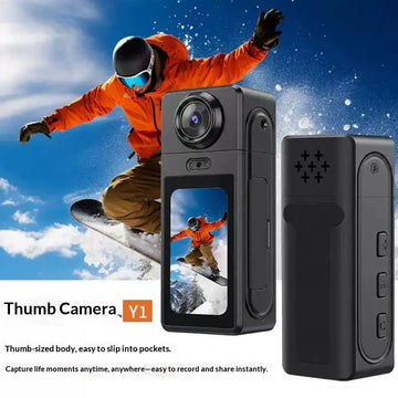 New Cross-border Y1 Model S168-79 Neck-mounted Camera 1.47-inch Screen TF Card Support Magnetic Thumb Action Portable Outdoor