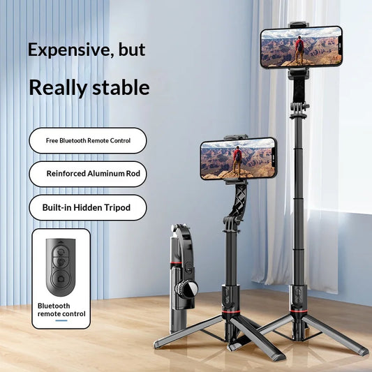 Chaoke L19 for Flexible Single Axis Stabilizer Selfie Stick Hidden Tripod Fill Light Live Streaming Remote Control New