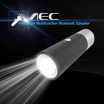 Chaoke AFK 3-in-1 Outdoor Waterproof Wireless LED Flashlight  Speaker with Powerbank Function