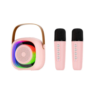 Portable Plastic LED Lamp for 5.3 Hands-Free Outdoor Wireless Speaker with 2 Microphones