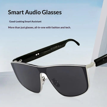 New Smart for Sunglasses GS15 Fashionable Internet Celebrity Style Black Technology 70+70 Battery Listening Music Calling