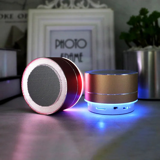 Wholesale Custom Logo Arty Audio Music Player Mini  Speaker High Quality Promotional Portable Metal Bass Speaker