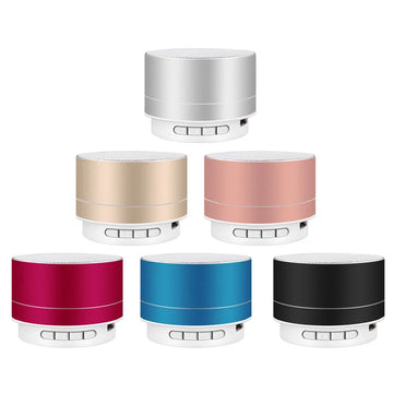 HOT A10 Wireless Blue Tooth Speaker Small Steel Gun Subwoofer Portable Mini Gift Card Bluetoothes Speaker