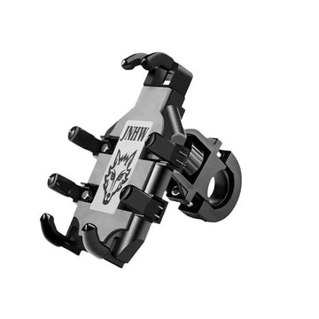 New Trendy  8-Prong Bicycle Motorcycle Universal ABS Material Anti-Corrosion Phone Holder GPS Clip Adjustable Mobile Phone