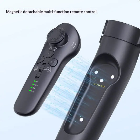 New M3 Phone Stabilizer Three-Axis Anti-Shake Gimbal Handheld Shooting Live Streaming AI Face Tracking Detachable Remote Control